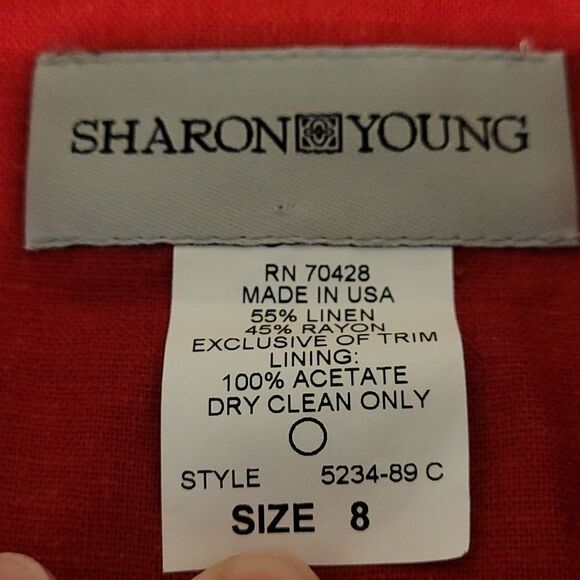 Sharon Young Vintage Linen blend jacket - Picture 5 of 5